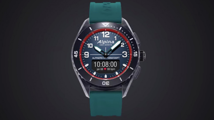 ​Alpina X Alive smartwatch supercharges the Swiss-made hybrid