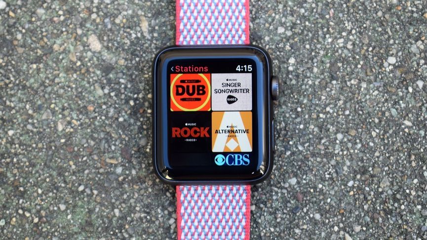 This is what it's like to stream music on the Apple Watch Series 3