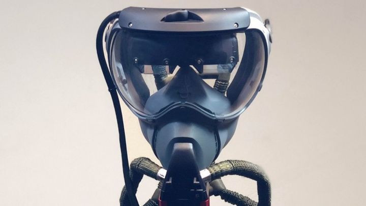 ODG's oxygen mask has an AR display to help save pilots' lives