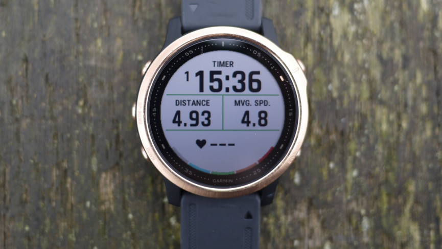 Garmin Fenix 6S metrics