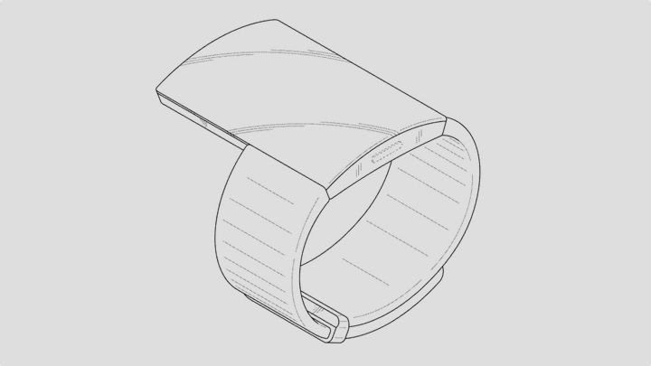 And finally: Samsung's interested in a smartwatch with an extended display