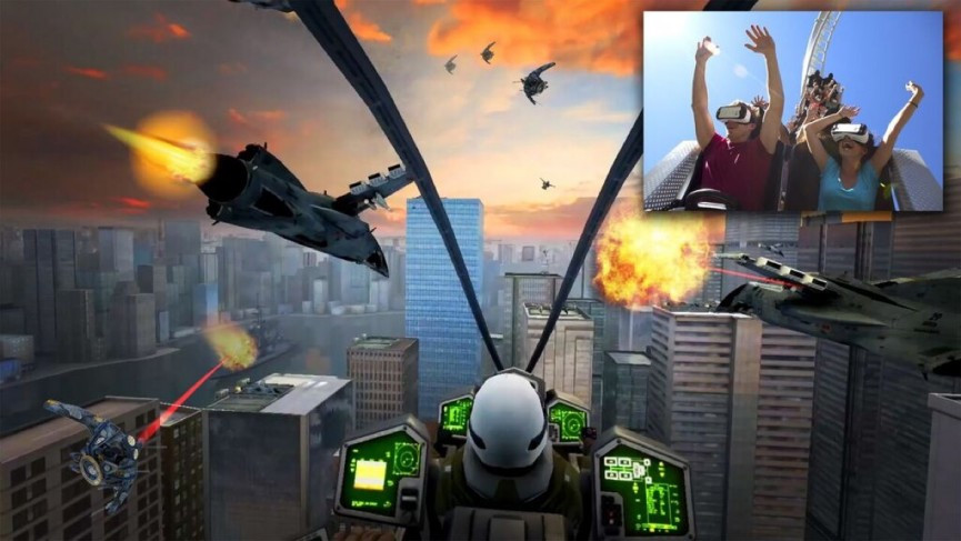 You'll soon be able to wear Gear VR on roller coasters