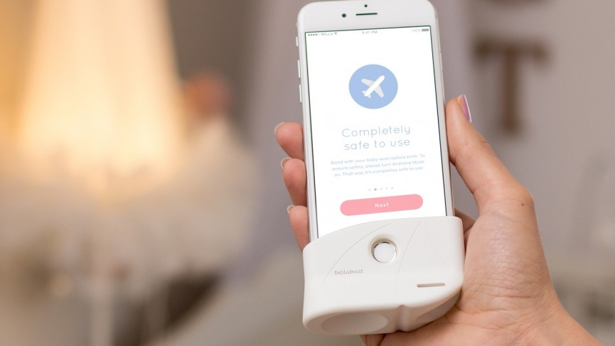 Bellabeat Shell can hear your unborn baby's heartbeat