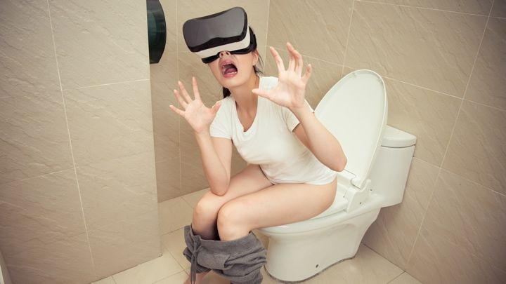 Analysing the deeper context behind stock images of people in VR