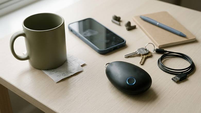 Sensate device used as part of daily habit