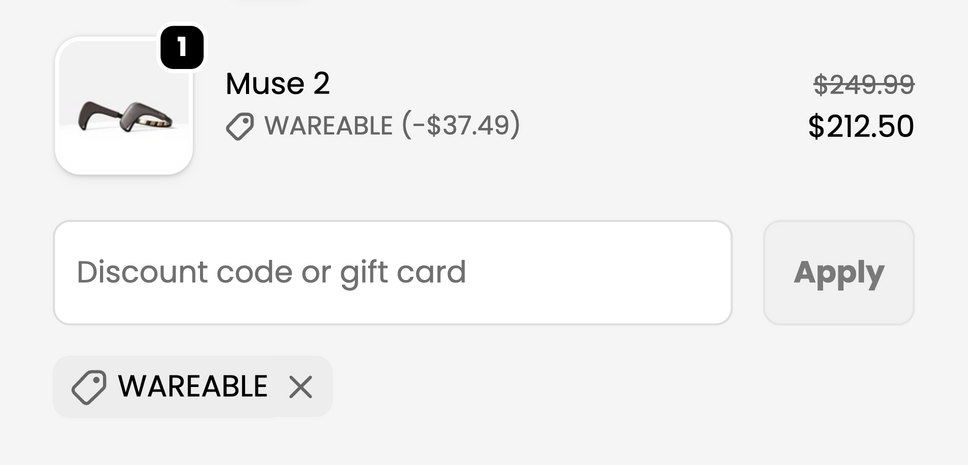 muse deal discount