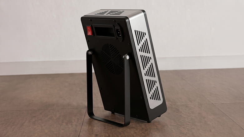 the back of Flikeze SpectraPanel Elite 60