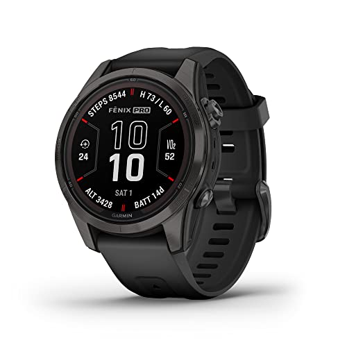 Large image for amazon product "Garmin fēnix 7S Pro Sapphire Solar"