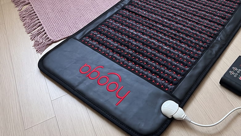 Hooga PEMF Mat on the ground