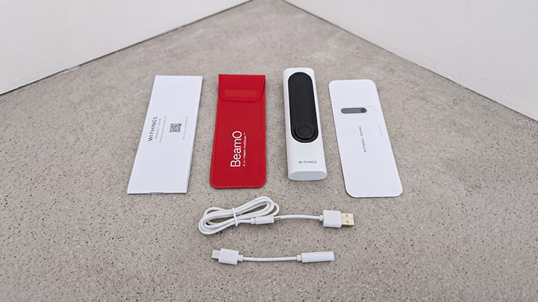 Withings BeamO Items included in the box