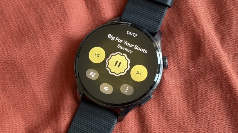 Xiaomi Watch 5 music controls