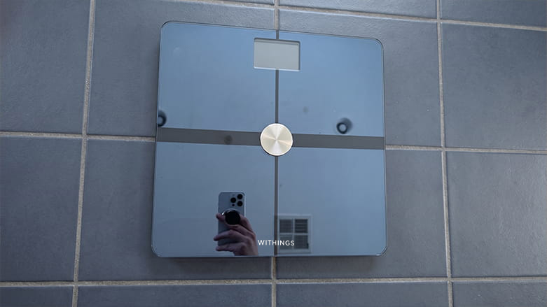 close up of withings body