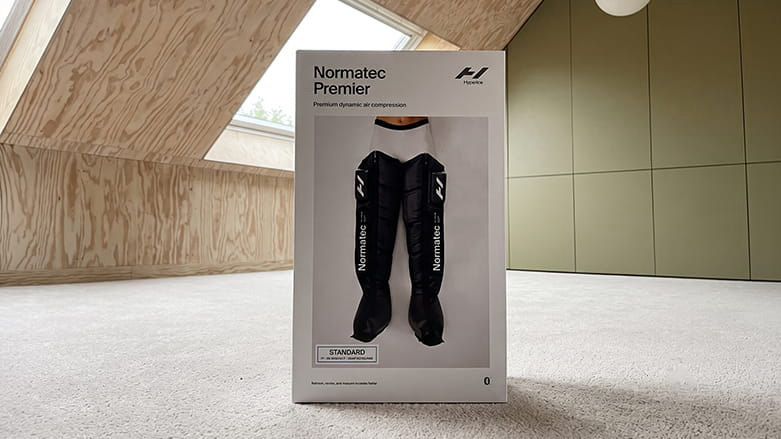 Normatec Elite in the box
