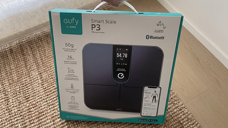 Unboxing of eufy Smart Scale P3