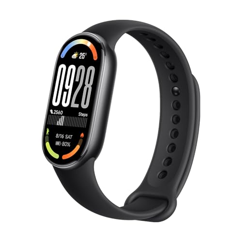 Large image for amazon product "XIAOMI Mi Smart Band 10 (2025) Global Version - 1.72" AMOLED Display | 21 Days Battery Life | Touchscreen, Multi-Sport Tracker, Activity Tracker,…"
