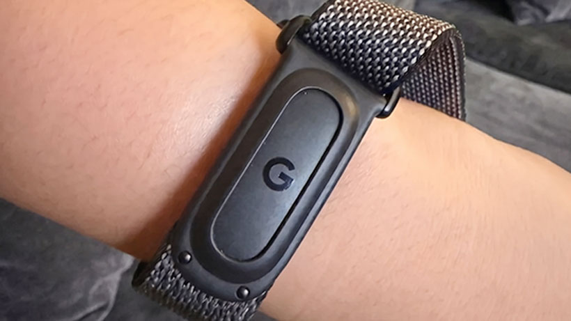 Fitbit Air with logo