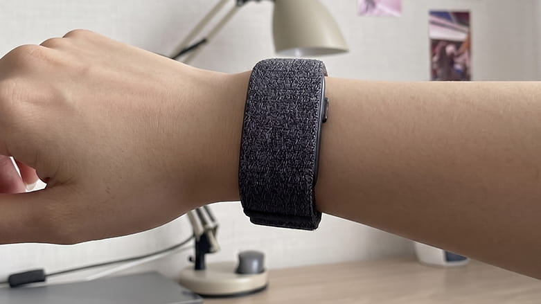Garmin Cirqa on wrist