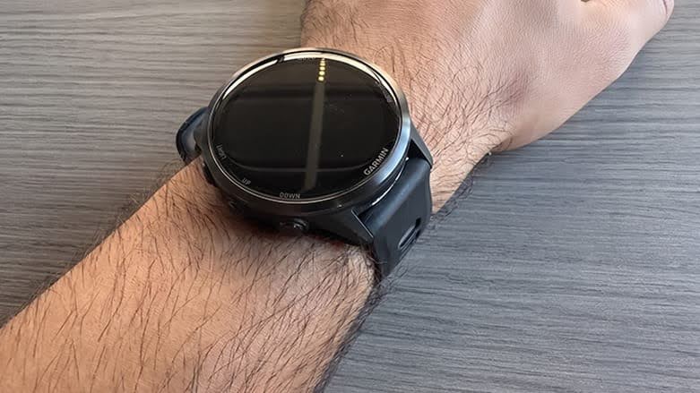 Garmin Forerunner 970 screen turned off