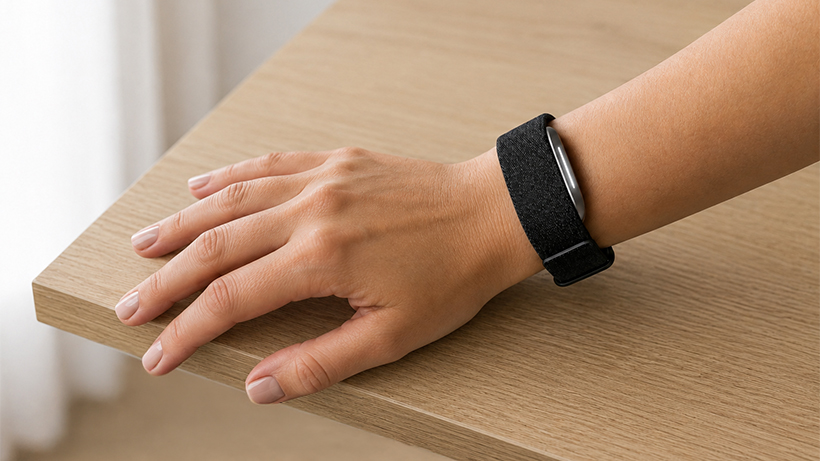 Hume Band 2 on a wrist