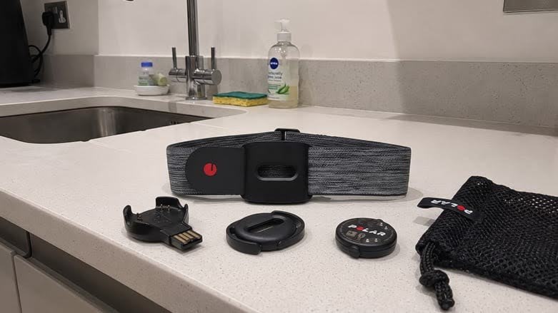 Polar Verity Sense and its accessories