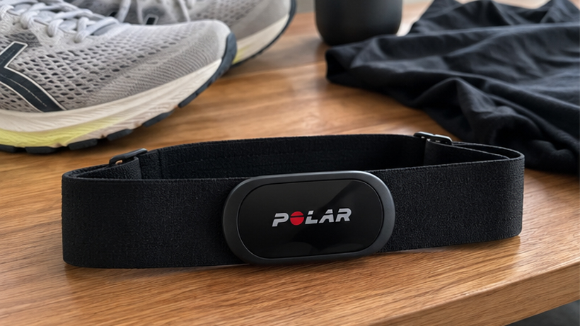 polar h10 on the table