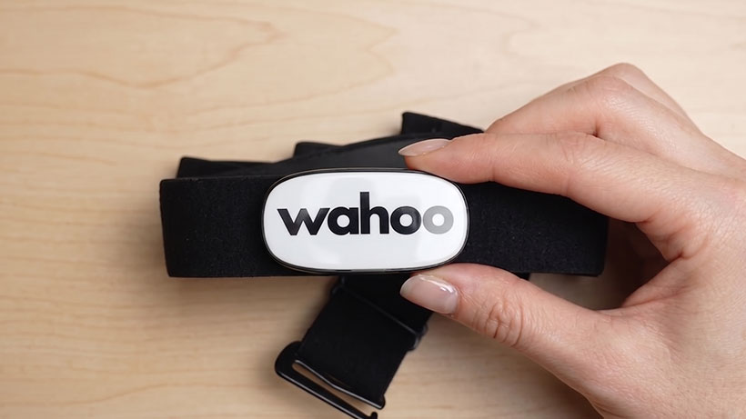 Wahoo TRACKR added to the strap