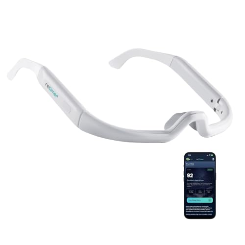Large image for amazon product "retimer 3 - Wearable Light Therapy Glasses for Jet Lag, Insomnia, SAD, Winter Blues & Shift Work - Naturally Regulate Melatonin - AI App with Appl…"