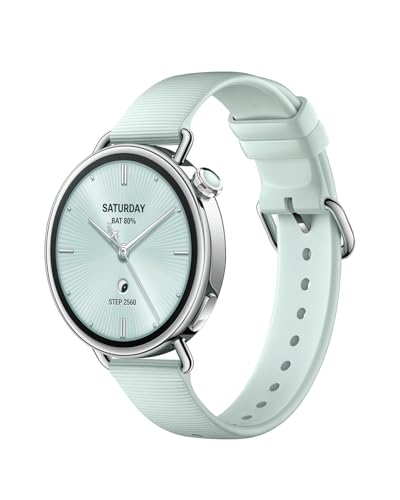 Large image for amazon product "XIAOMI Watch S4 41mm Smartwatch – 1.32-inch High-Brightness AMOLED Display, 8-Day Battery Life, Health Monitoring, Sleep Reports, Fall Detection,…"