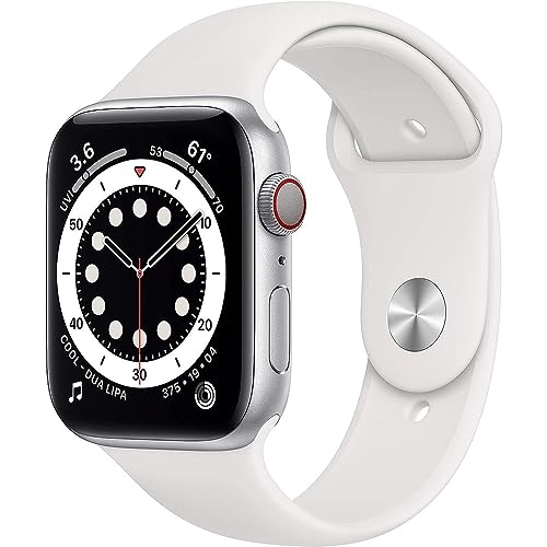 Large image for amazon product "Apple Watch Series 6 (GPS + Cellular, 44mm)"