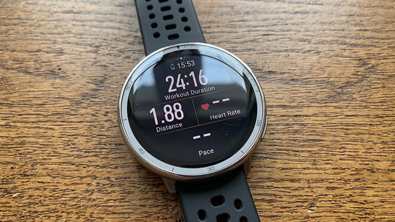 Amazfit Active 2 on table