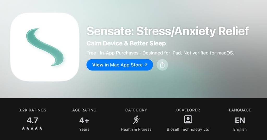 sensate app store