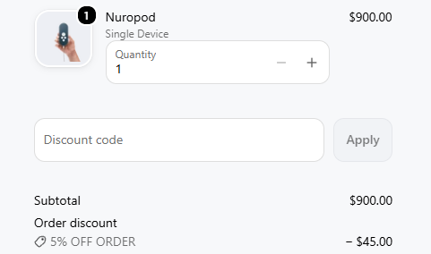Nuropod early Black Friday deal