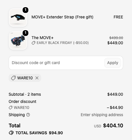 kineon bf checkout