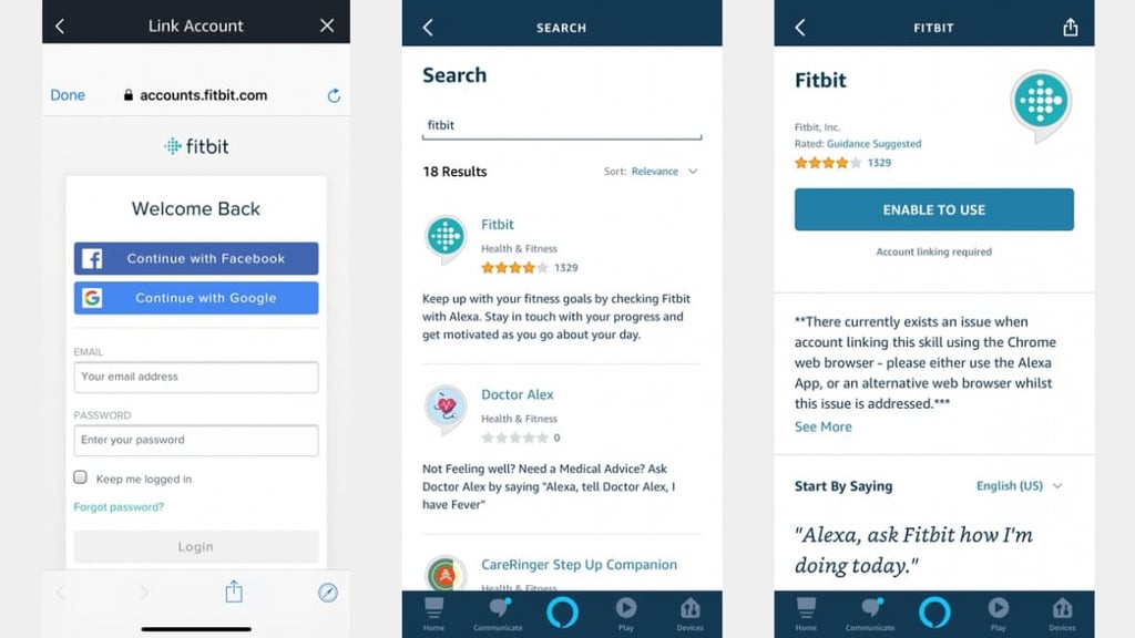 Fitbit and Alexa: How to connect your tracker to your Amazon smart speaker