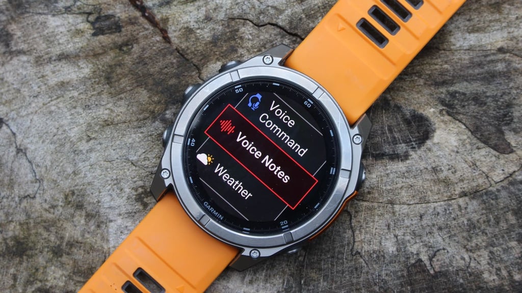 Garmin Fenix 8 voice