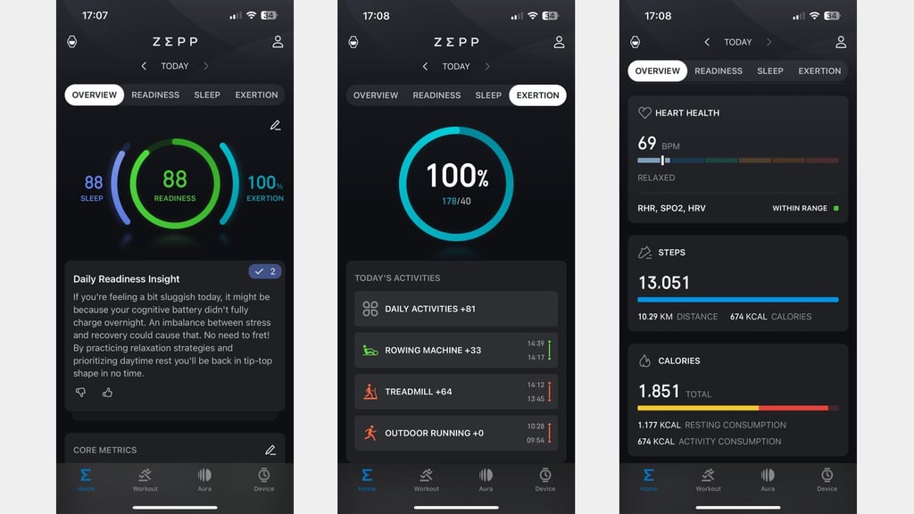 Zepp health app