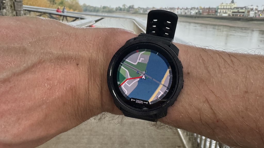 polar-vanatge-m3-navigation and maps