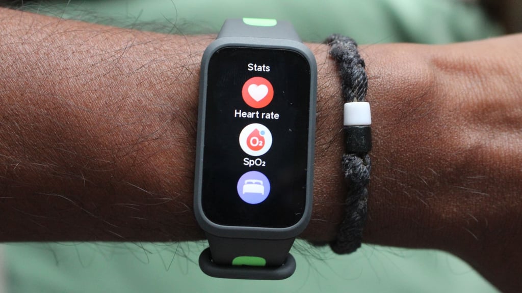 Xiaomi Mi Smart Band 9 Active heart rate