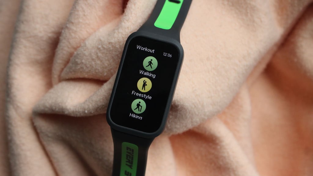 Xiaomi Mi Smart Band 9 Active fitness modes