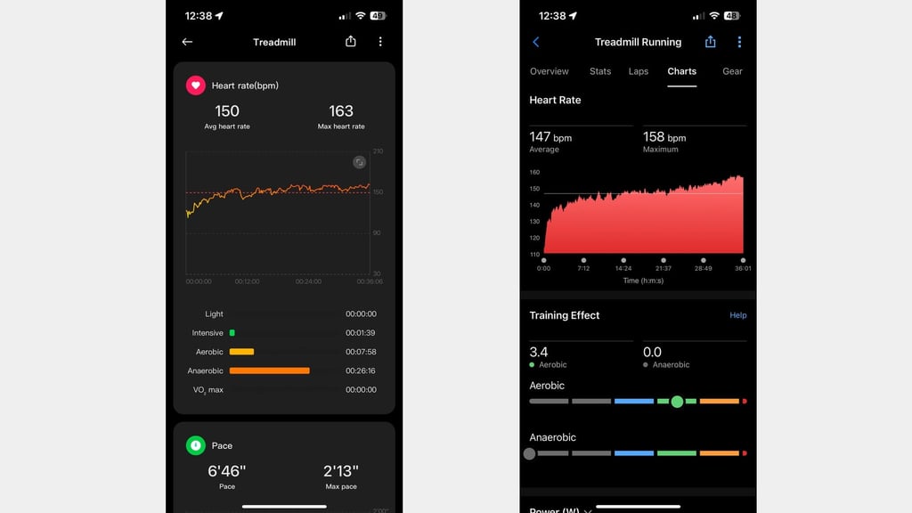 Xiaomi Smart Band 9 Pro heart rate data