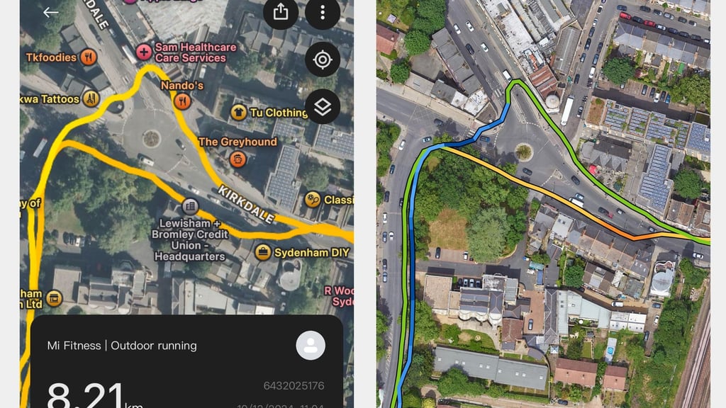 Xiaomi Smart Band 9 Pro GPS accuracy