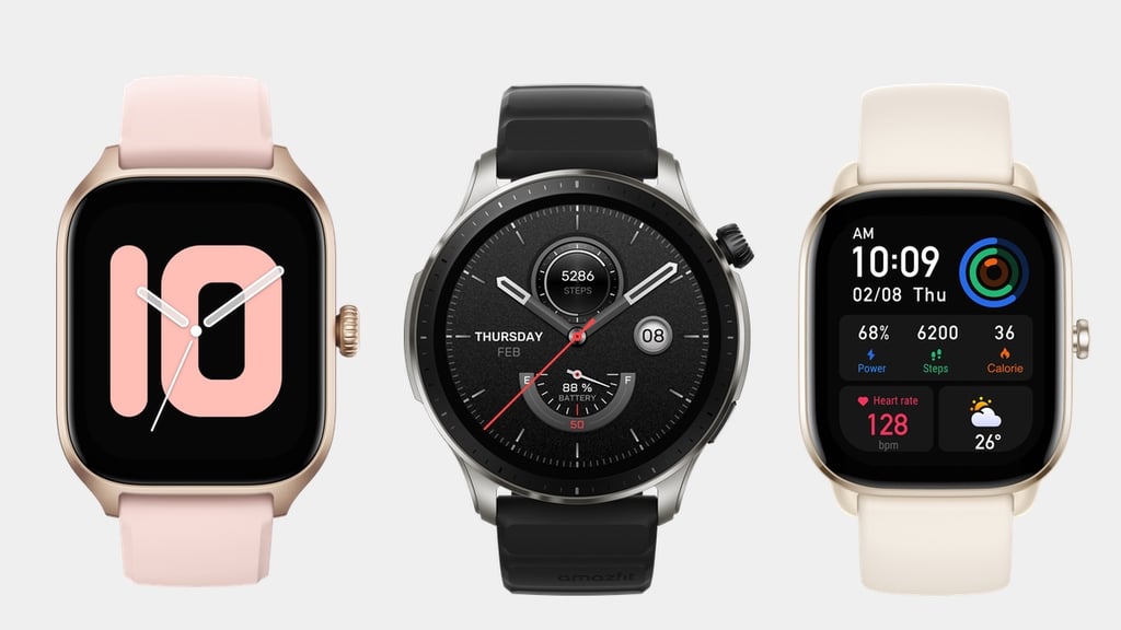 amazfit watches
