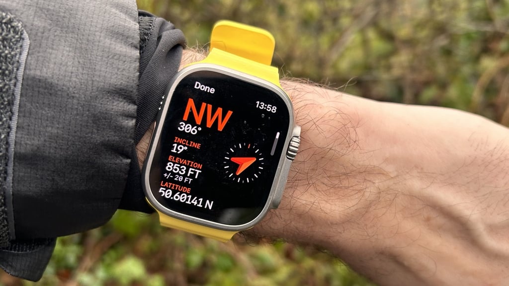 Apple Watch Compass app