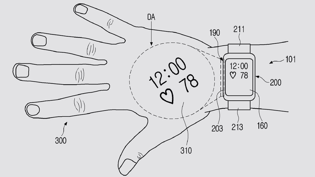 smartwatch patent