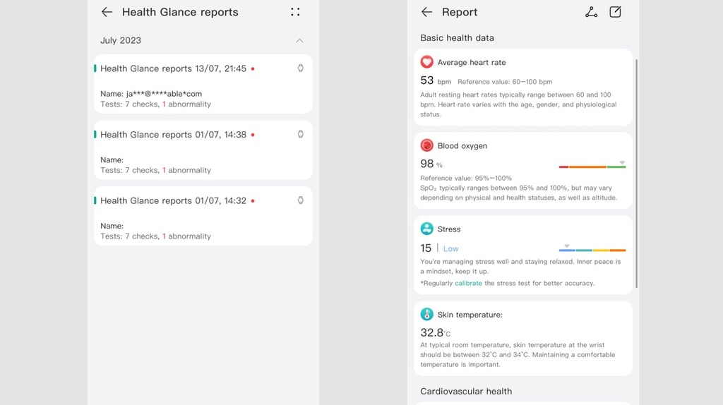 huawei watch 4 health trends