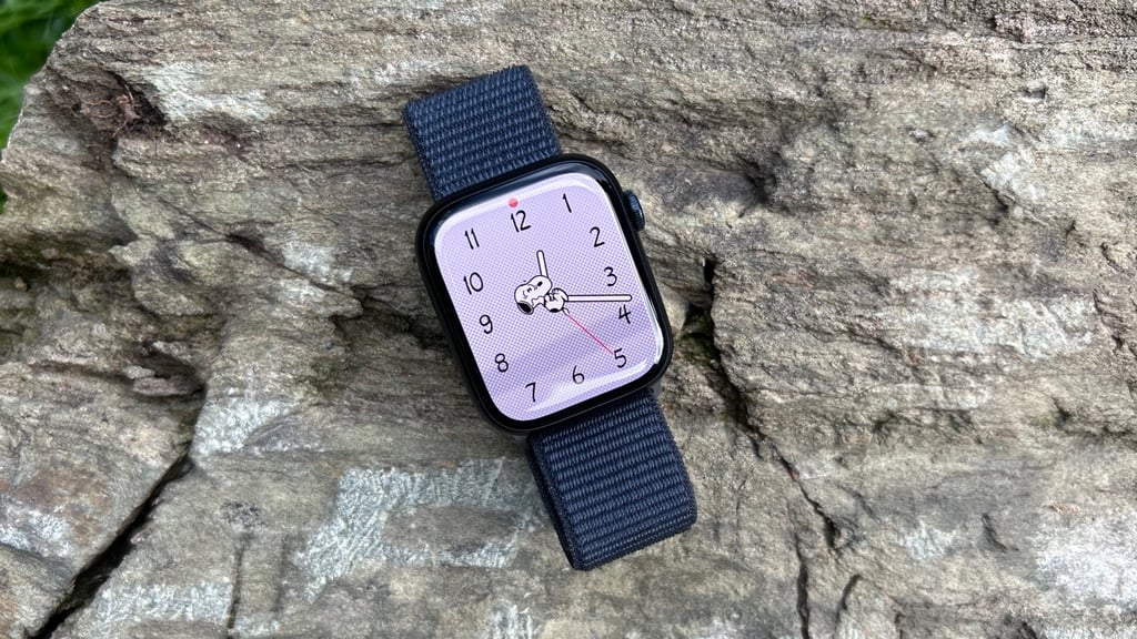 smartwatch with Snoopy face
