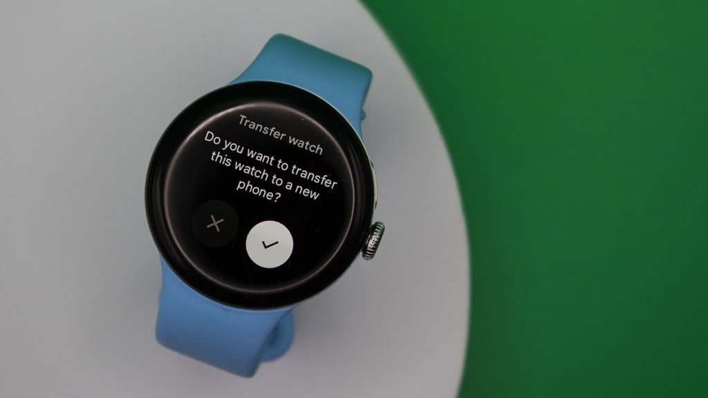 Wear OS set up with new phone