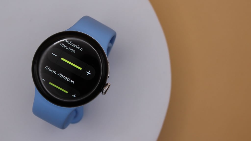 wear os change vibration