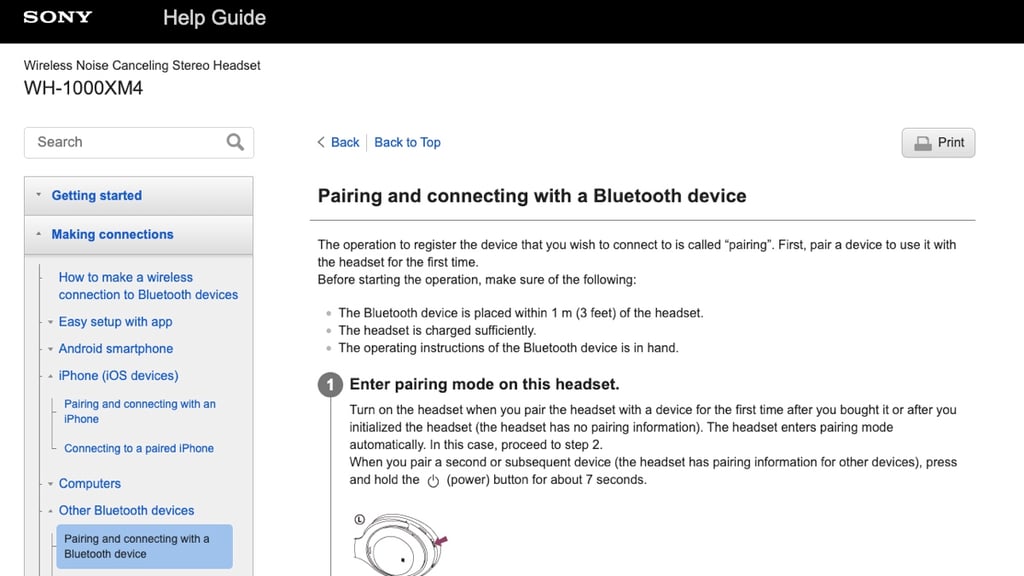 Apple Watch Bluetooth headphones pairing Step 1