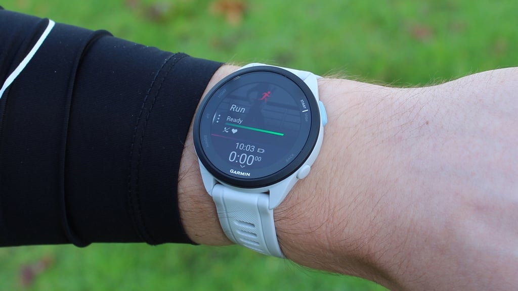 forerunner 165 on wrist